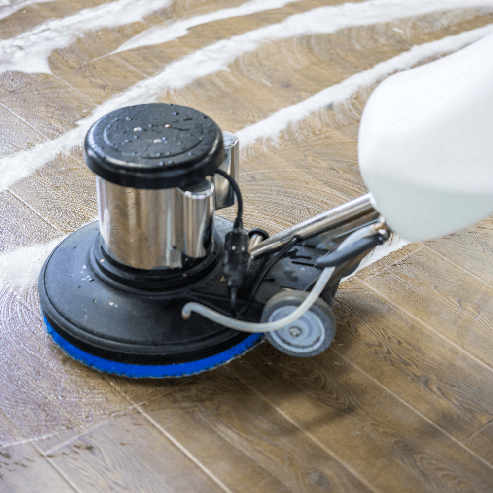 Nettoyage carrelage auto laveuse